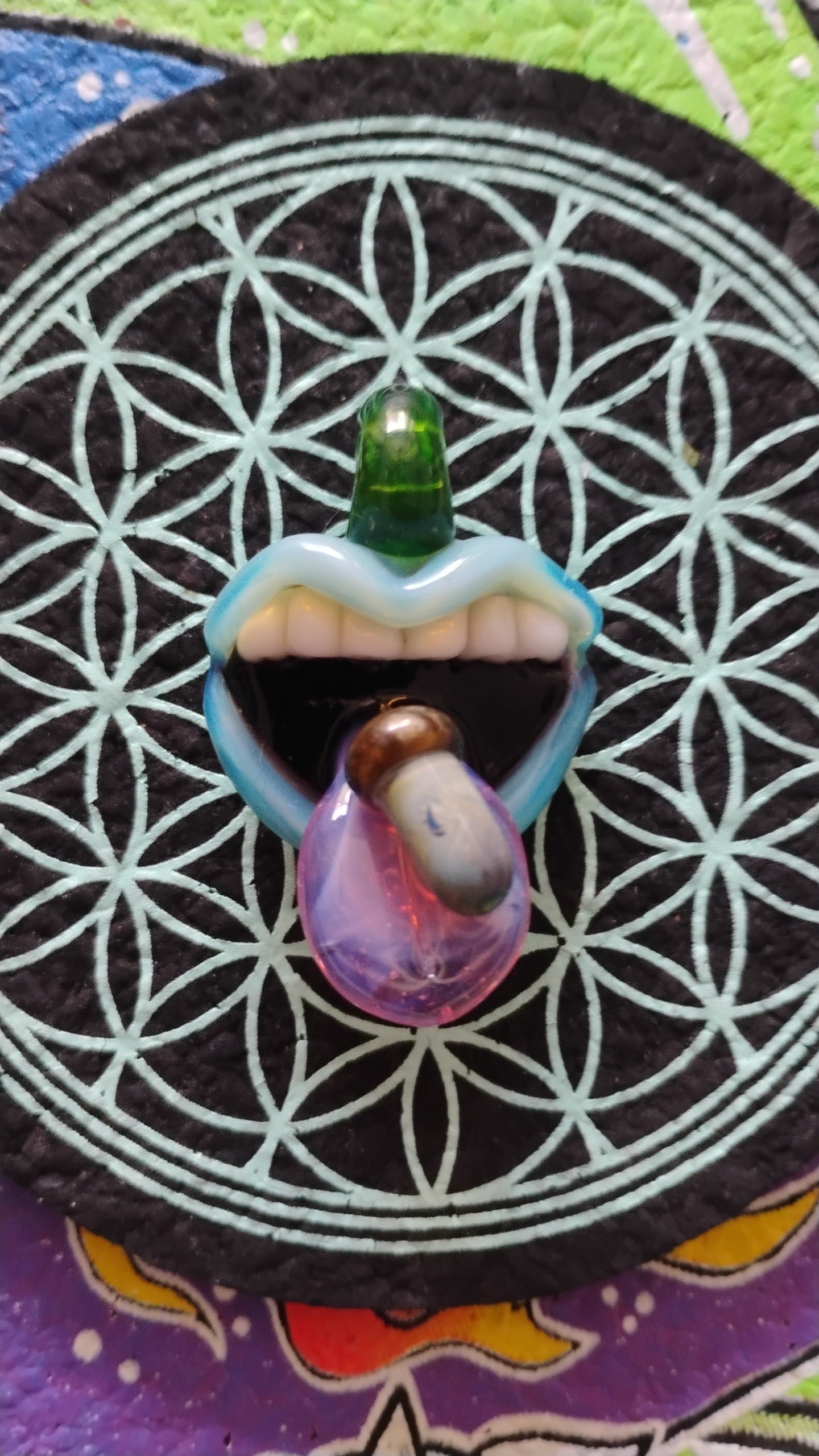 Mushroom Eater Pendant