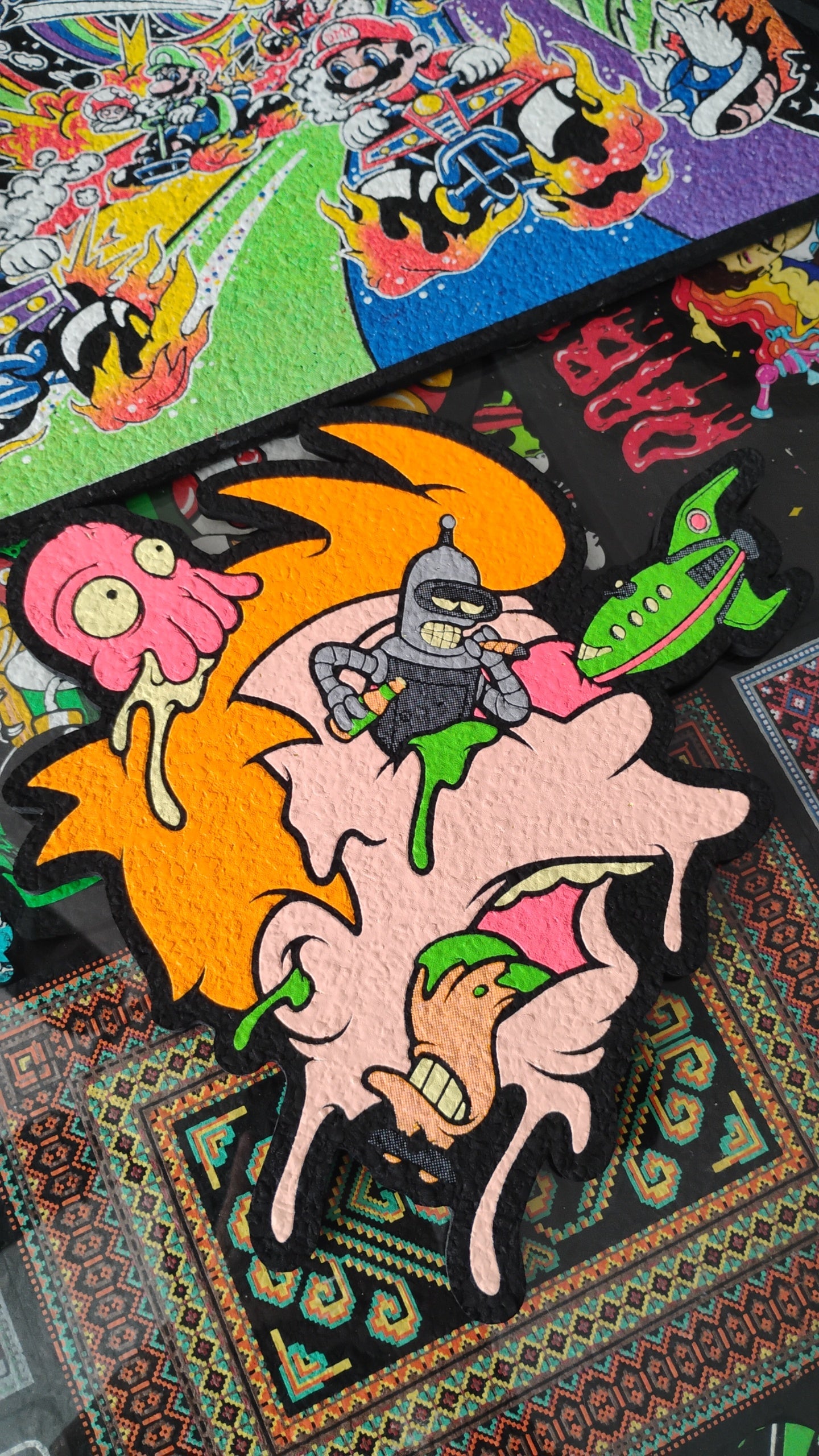 Futurama Fry Head Moodmat